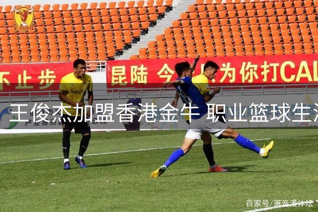 王俊杰加盟香港金牛 职业篮球生涯再添新篇章